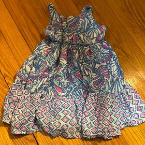 Blue and Pink Kids Dress